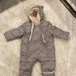 GAP Leopard Print Kids Footie